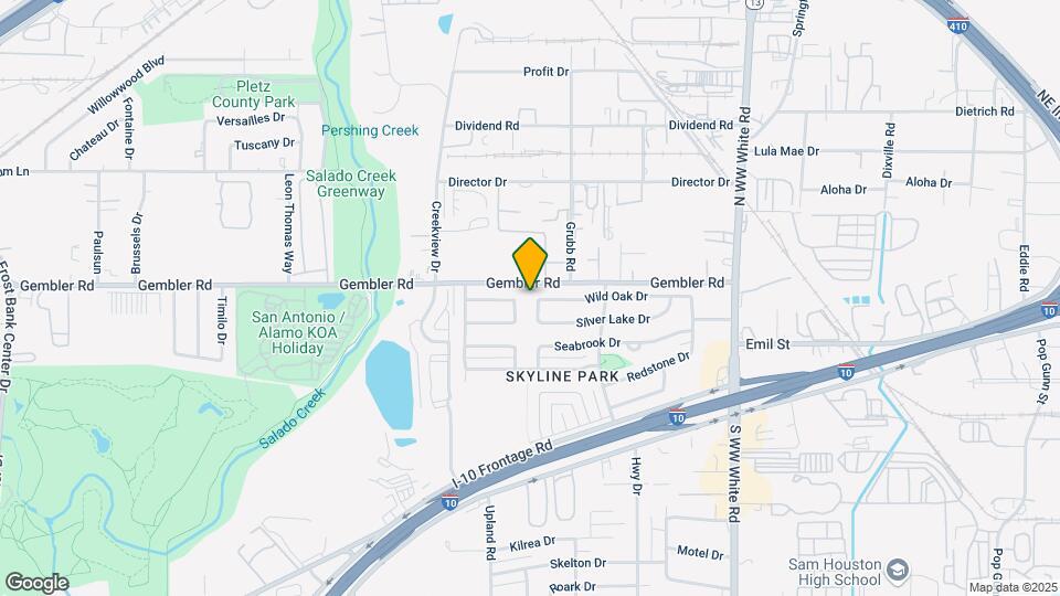 823 Yellow Wood Dr Map and Location Details