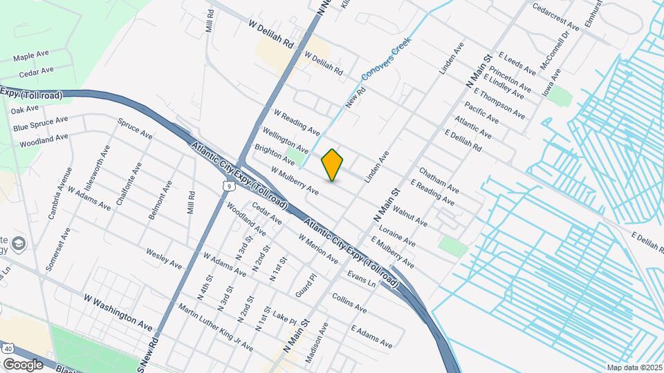 123 Brighton Ave Map and Location Details