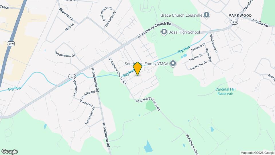 3116 Fordhaven Rd Map and Location Details