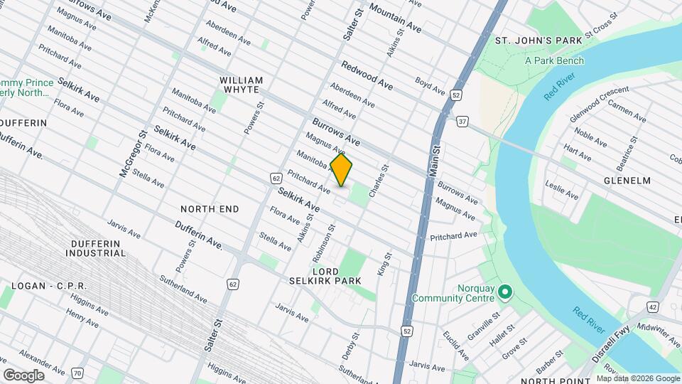 329 Pritchard Av Map and Location Details