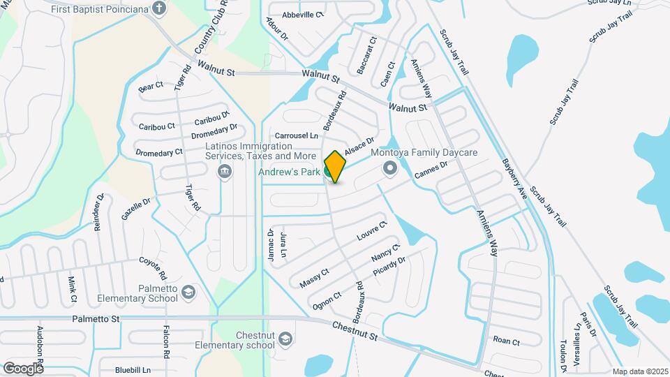 905 Gascony Ct Map and Location Details