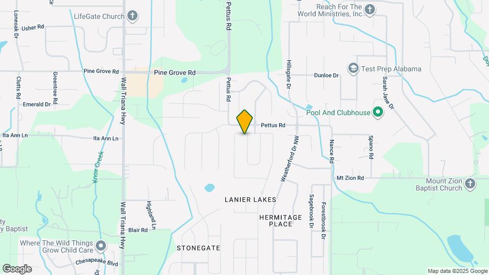 601 Summer Cove Cir NW Map and Location Details