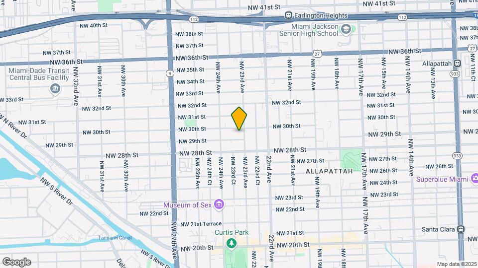 2325 NW 29th St Map and Location Details