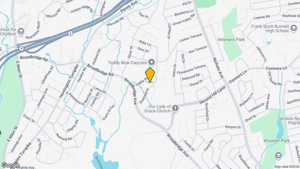 195 Emerald Pl, Unit #2 Map and Location Details