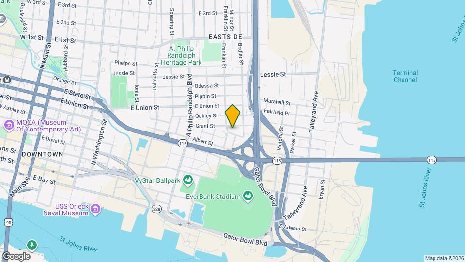 1217 Swift St Map and Location Details