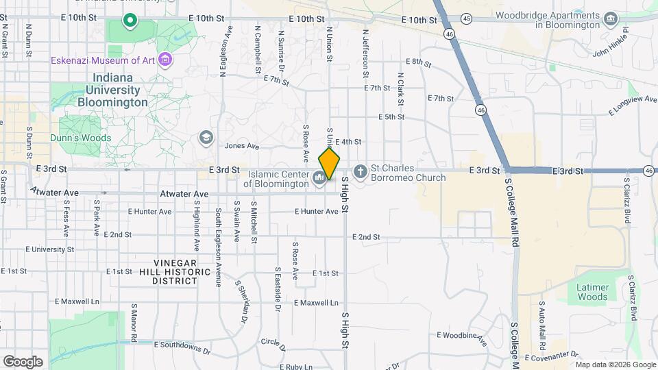 321 S Clifton Ave Map and Location Details