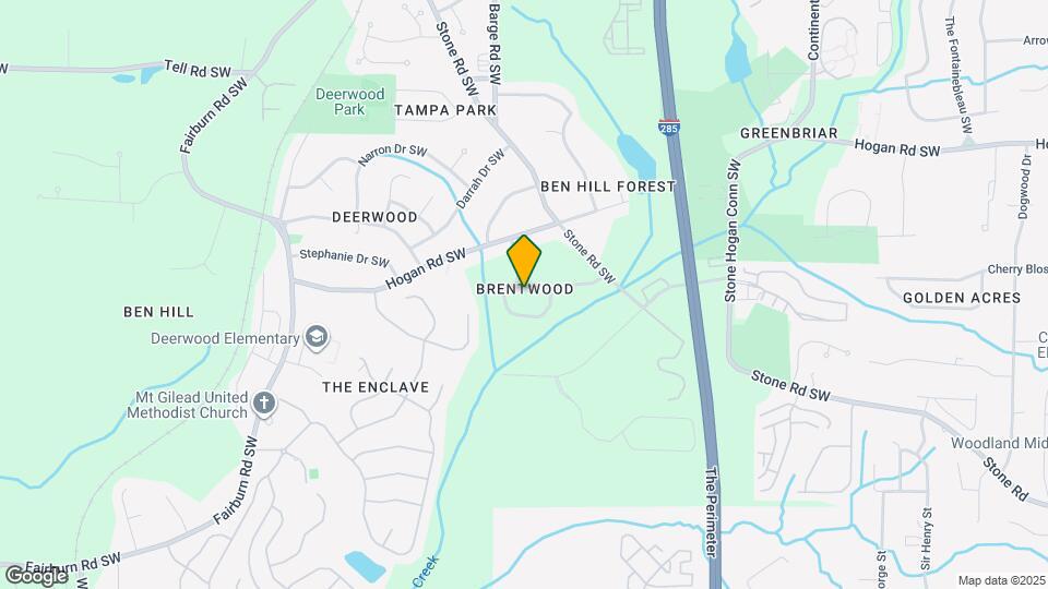 3562 Meadowridge Dr SW Map and Location Details