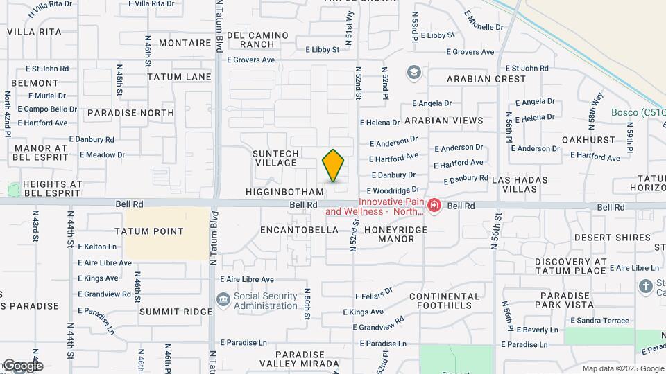 17120 N 51st St Map and Location Details