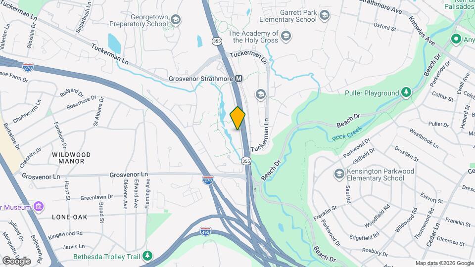 10224 Rockville Pike, Unit 402 Mapa y Detalles de la Ubicación