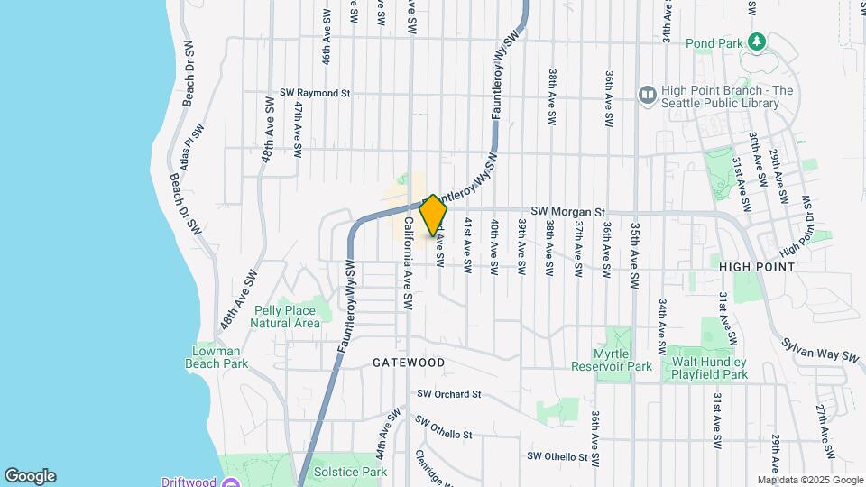 6539 42nd Ave SW Map and Location Details