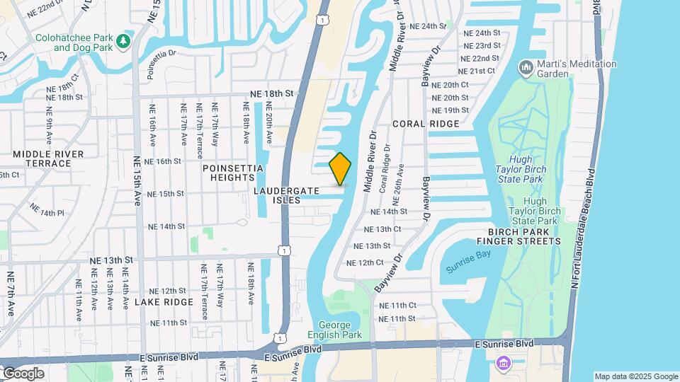 2130 NE 15th St Map and Location Details