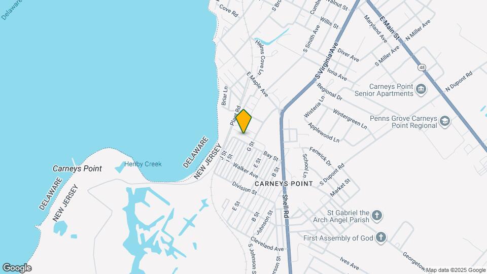 127 Magnolia Map and Location Details