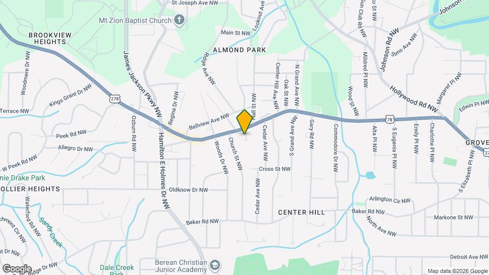 738 Prince Pl NW Map and Location Details