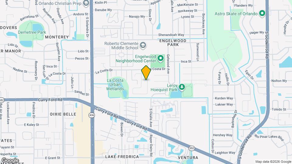 1382 Hendren Dr Map and Location Details