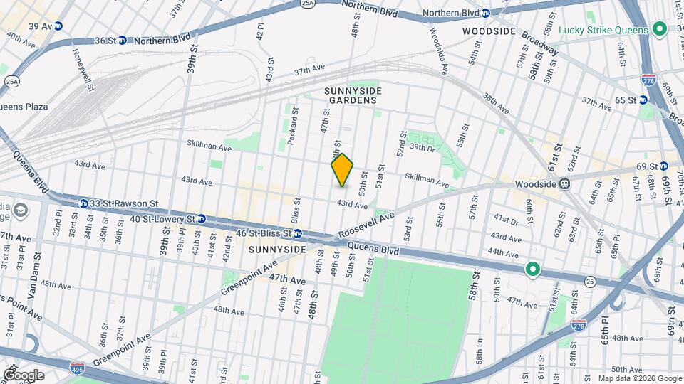 41-38 49th St Map and Location Details