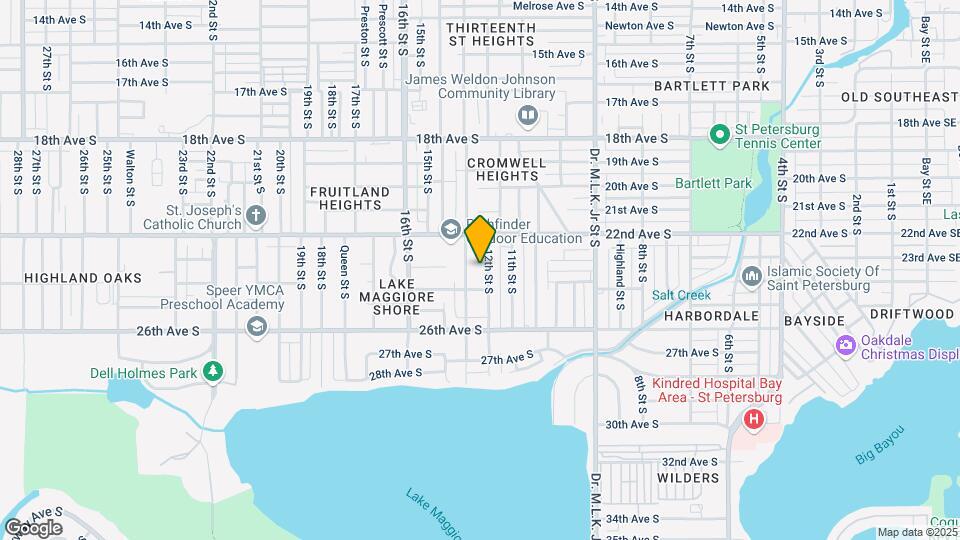 2323 12th St S Map and Location Details