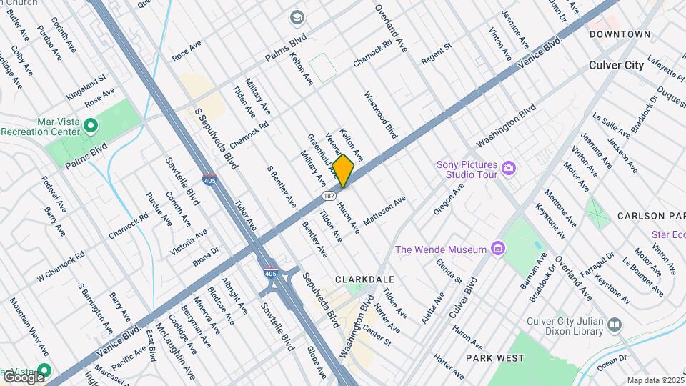10950 Venice Blvd Mapa y Detalles de la Ubicación