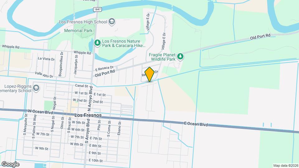 117 Mimosa St Map and Location Details