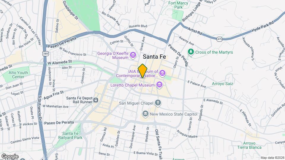 121 W Water St Map and Location Details