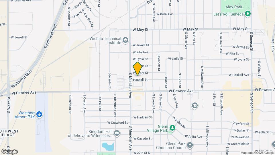 2410 Haskell St Map and Location Details