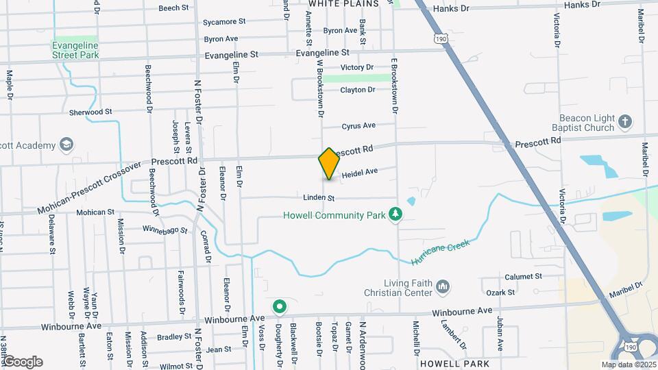 Howell Place Apartments Map and Location Details