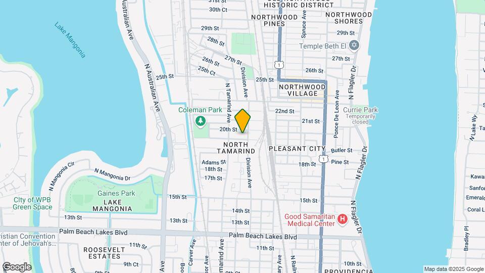 809 19th St Map and Location Details