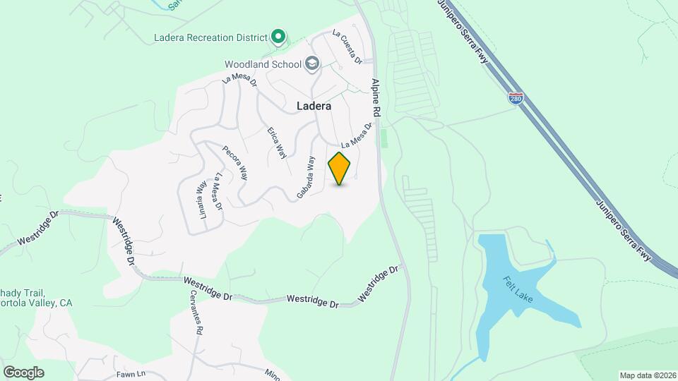 290 S Castanya Way Map and Location Details