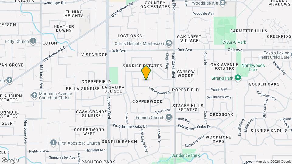 7218 Oconee Ct Map and Location Details