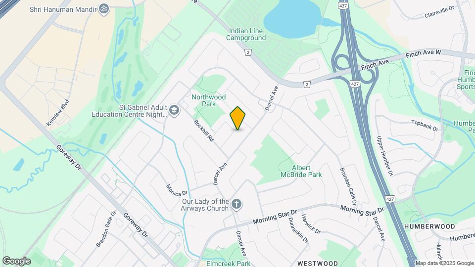 3766 Bayswater Crescent Map and Location Details