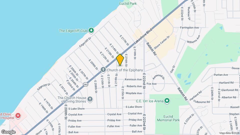 239 E 214th St Map and Location Details