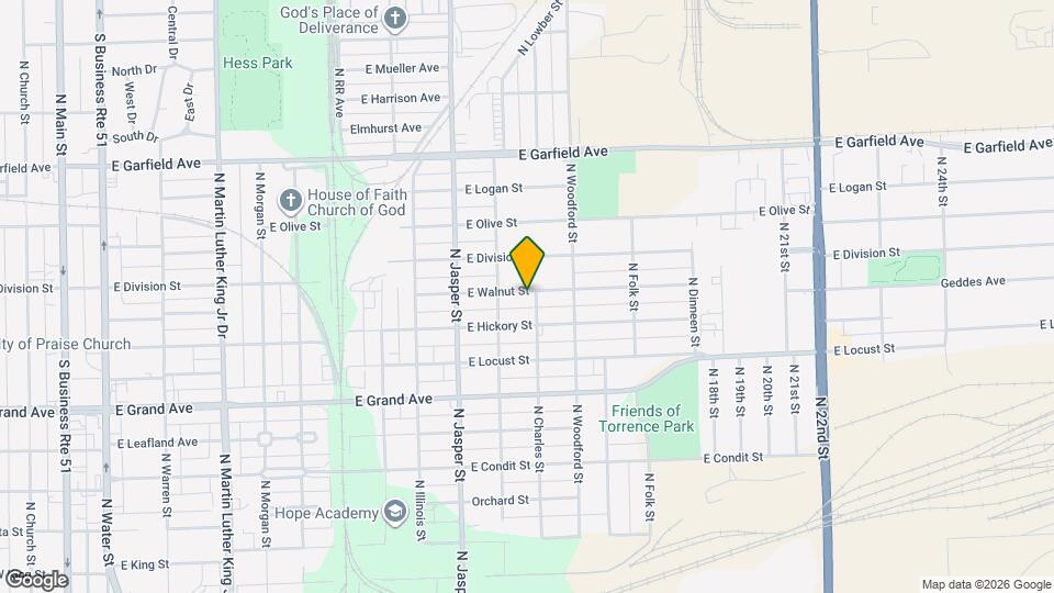 1365 E Walnut St, Unit 359 Map and Location Details