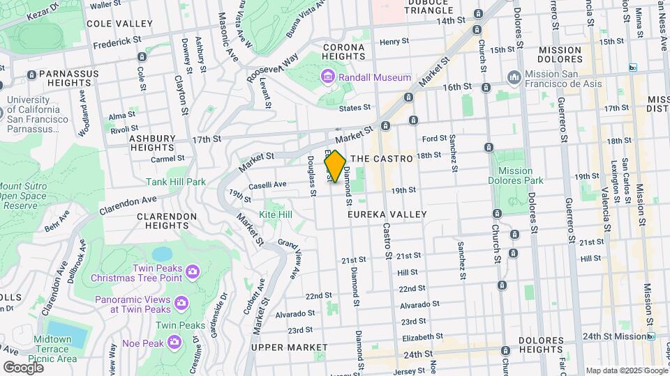 183 Eureka St Mapa y Detalles de la Ubicación