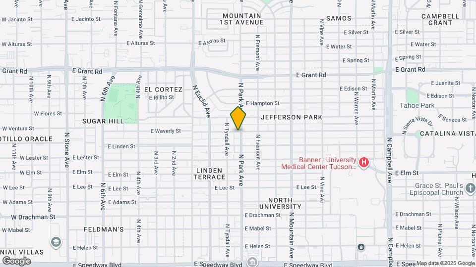 948 E Waverly St Mapa y Detalles de la Ubicación