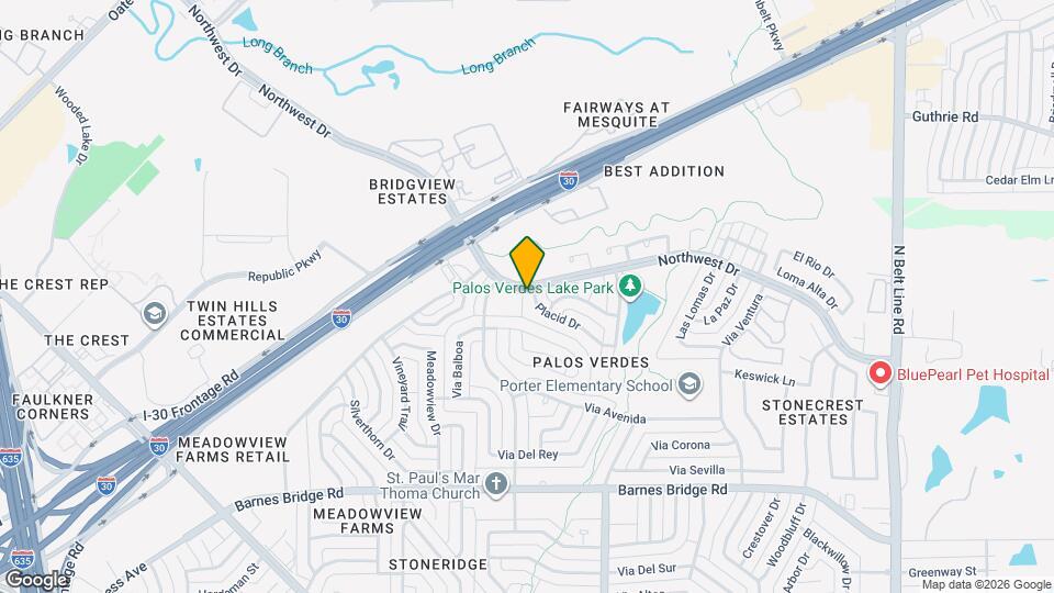 1016 Placid Dr Map and Location Details