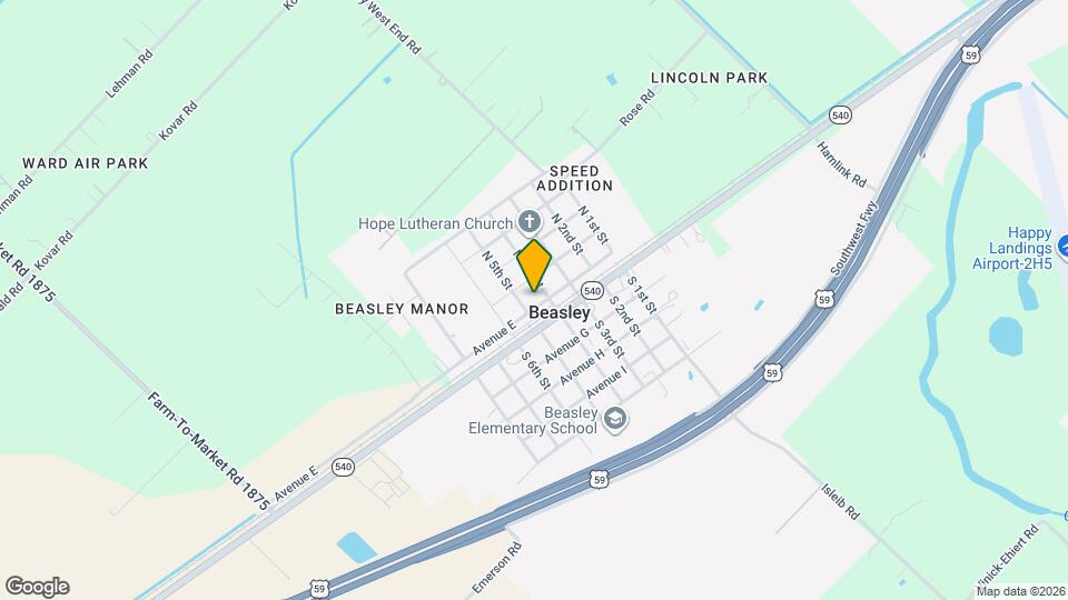 7430 Avenue E Map and Location Details