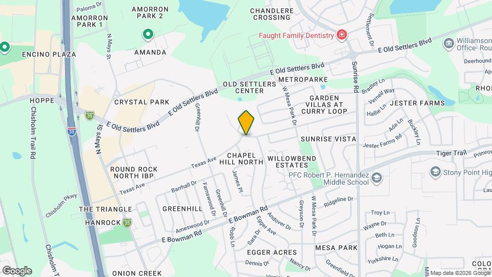 513 Texas Ave Map and Location Details