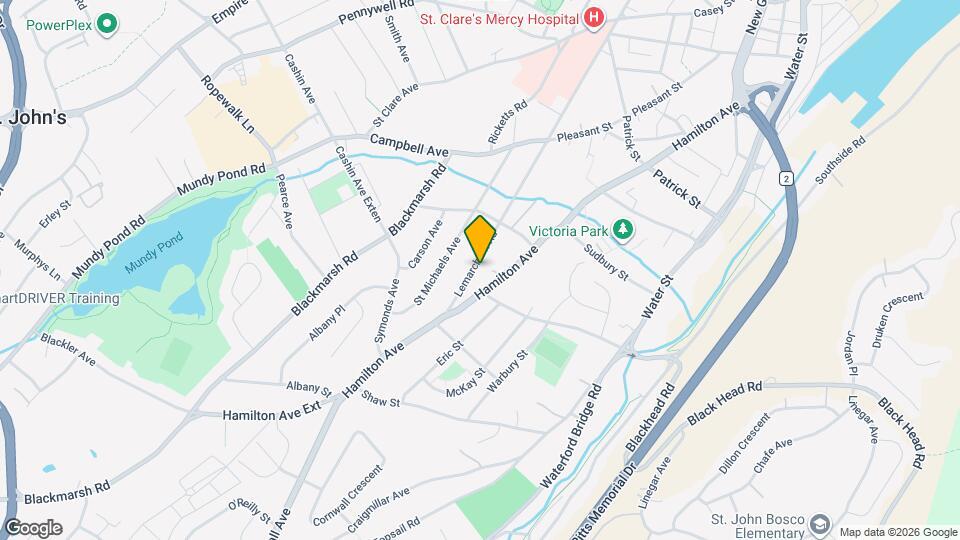 313 Lemarchant Rd Map and Location Details