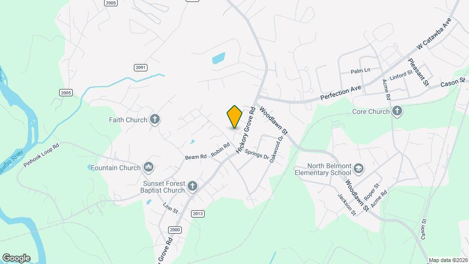 6004 Springs St Mapa y Detalles de la Ubicación