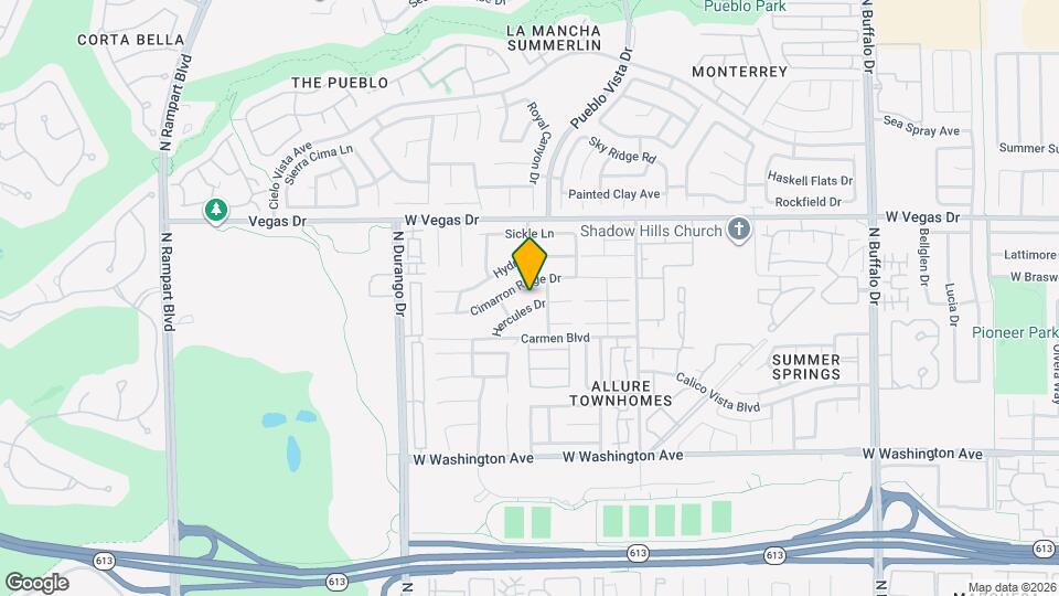 8212 Hercules Dr Map and Location Details