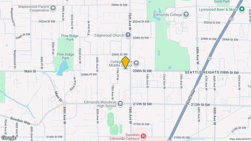 20736 76th Ave W Map and Location Details