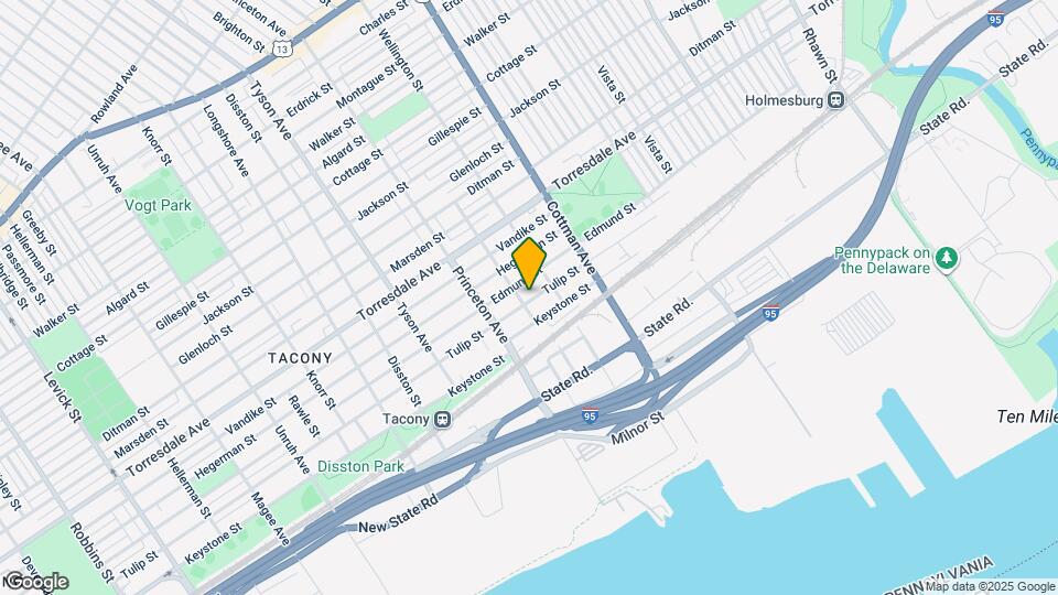 7146 Tulip St Map and Location Details