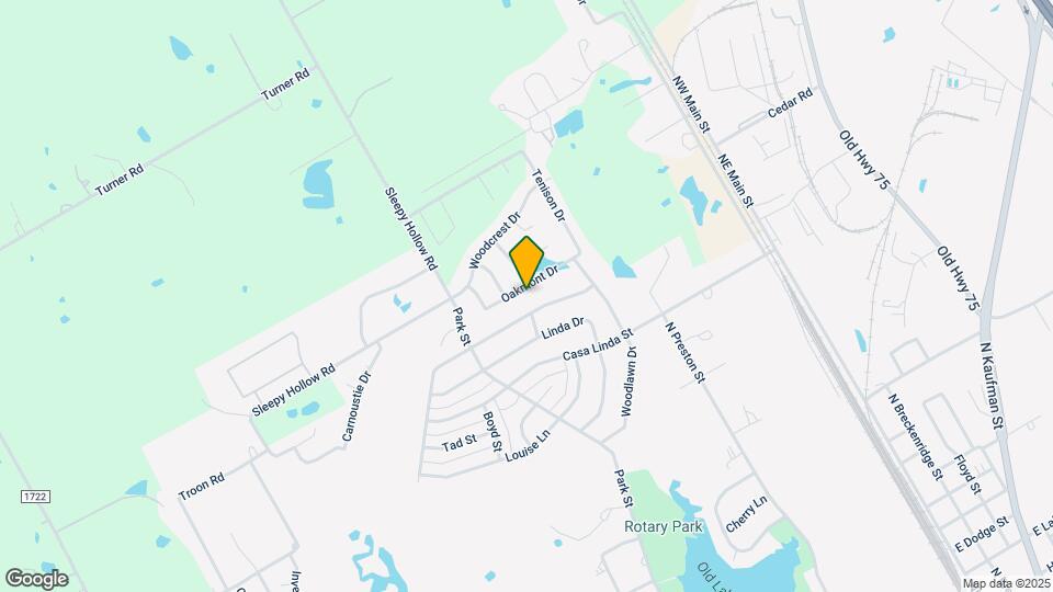 805 Oakmont Dr Map and Location Details