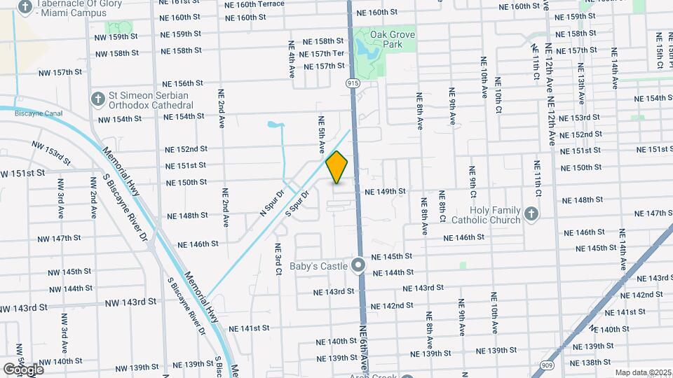 14901 NE 5th Ct Map and Location Details