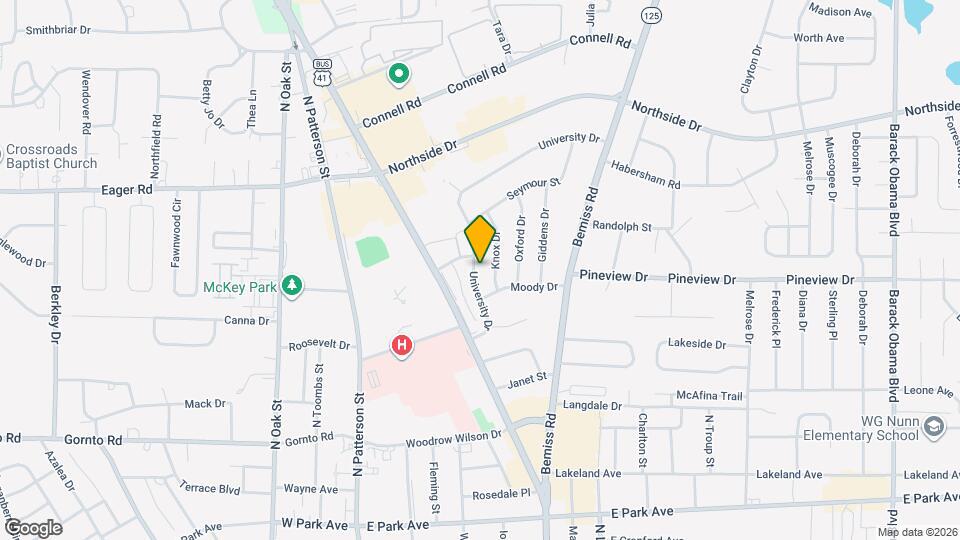 2415 University Dr Map and Location Details