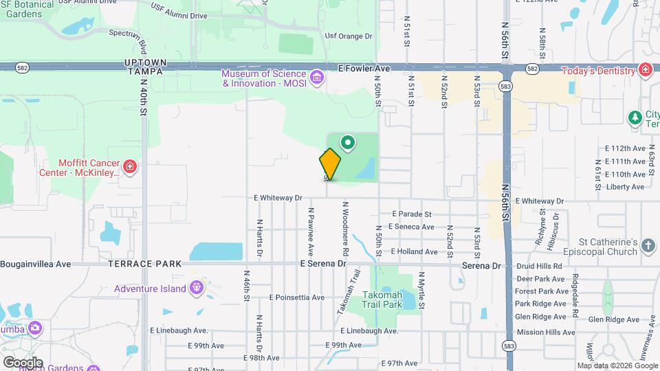 10907 N 48th St Map and Location Details