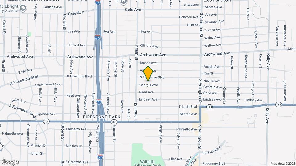 787 Georgia Ave Map and Location Details