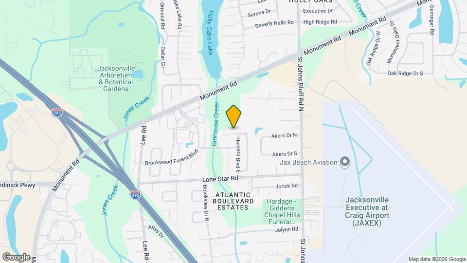 10389 Brookwood Bluff Rd N Mapa y Detalles de la Ubicación