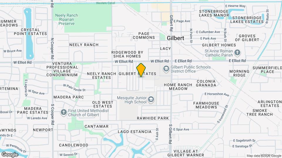 107 S Catalina St Map and Location Details