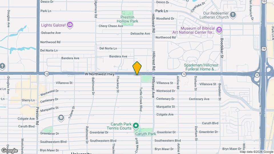 3507 Northwest Pkwy Map and Location Details