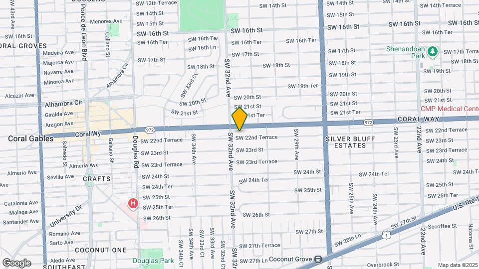 3180 Coral Wy Map and Location Details